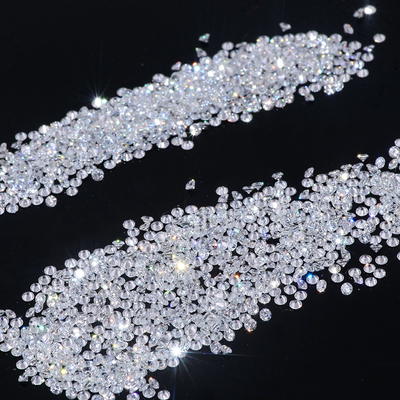 satın al DEF Renk VVS Açıklık Laboratuvar Büyümüş Boş Melee Elmaslar 4 ila 6.2 mm 0.28 ila 0.98ct Beyaz Yuvarlak Şekil online manufacture