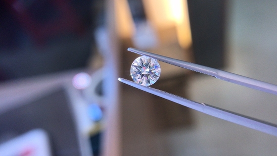 satın al 1.09CT E VVS1 ID EX HPHT Laboratuvarda yetiştirilmiş yuvarlak kesilmiş elmas IGI Sertifikası LG614314719 online manufacture
