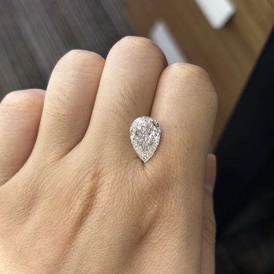 satın al 4.09CT F VS1 EX VG CVD Pear Shaped Laboratuvar Yaratılmış Elmas LG628426480 online manufacture