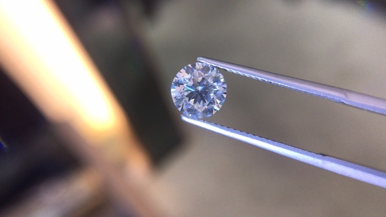 1.05CT D VVS2 HPHT Laboratuvarda yetiştirilen elmas yuvarlak kesim mücevher yapımı için