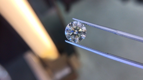 1.65CT F VVS1 ID EX HPHT Laboratuvar Büyümüş Elmas Yuvarlak Kesim OEM ODM