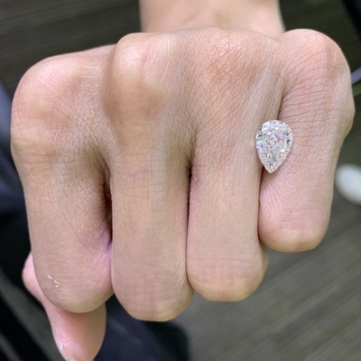 2.39CT F VS1 EX VG CVD Boş Büyümüş Elmas IGI Sertifikası LG630433625