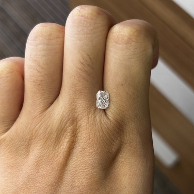 0.96 Karat CVD Radiant Laboratuvar Elmas Açıklık VS1 Renk D OEM ODM