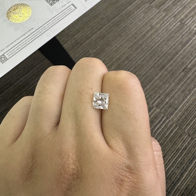 2.16CT F VVS2 EX VG Prenses Kesim Laboratuvar Bitmiş Elmaslar OEM ODM