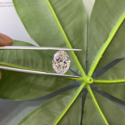 VS1 G 7 Karat Laboratuvar Büyütülmüş / Yaratılmış Elmas Oval Oval Brilliant Cut